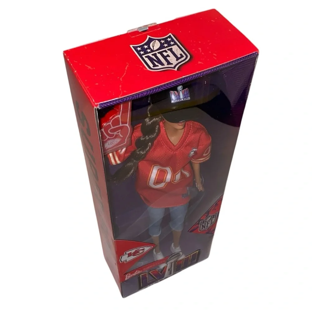 Barbie KC Chiefs NFL Super Bowl Doll